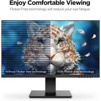 KOORUI 23.8" 24N1 IPS 75Hz Monitör Siyah 5ms 1920x1080, 75Hz, VGA, HDMI, Vesa 24" EKRAN 